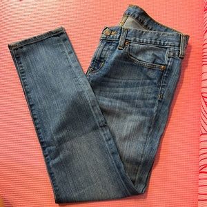 J. Crew toothpick ankle jeans